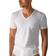 Mey T-shirt Col-V Dry Coton Blanc taille