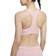 Nike Swoosh 1-Piece Pad Sports Bra - Pink Glaze/White