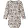 Name It All Over Printed Romper - Beige/Peyote Melange (13196644)