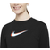 Nike Sportswear Crop Print Long Sleeve T-shirt - Black