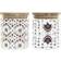 DKD Traditional Tile Kitchen Container 2pcs 0.7L