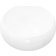 vidaXL Lavabo Redondo De Cerámica 40x15 cm Blanco