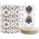 DKD Traditional Tile Kitchen Container 2pcs 1L