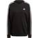 adidas Women Essentials Studio Lounge 3-Stripes Sweatshirt - Black/White