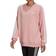 Adidas Women Essentials Studio Lounge 3-Stripes Sweatshirt - Wonder Mauve/White