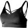 Nike Yoga Dri-FIT Indy Light-Support Padded Strappy Sports Bra - Black/Dark Smoke Grey