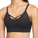 Nike Yoga Dri-FIT Indy Light-Support Padded Strappy Sports Bra - Black/Dark Smoke Grey