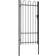 vidaXL Fence Gate Single Door with Arched Top 100x250cm