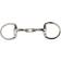 Korsteel Snaffle morsi francesi per cavalli Weatherbeeta Weatherbeeta grigio argento grigio argento