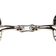 Korsteel Snaffle morsi francesi per cavalli Weatherbeeta Weatherbeeta grigio argento grigio argento