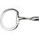 Korsteel Eggbutt Stainless Steel Oval Link Snaffle Bit