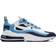 Nike Air Max 270 React M - White/Midnight Navy/University Blue