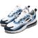 Nike Air Max 270 React M - White/Midnight Navy/University Blue