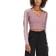 adidas Women's Adicolor Classics Cropped Long Sleeve Top - Magic Mauve
