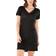 Damella Silk Nightgown - Black