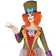 Th3 Party Crazy Female Milliner Adult Costume