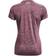 Under Armour Tech Twist V-Neck T-shirt Women - Ash Plum/Mauve Pink