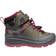 Keen Younger Kid's Redwood Mid - Steel Grey/Red Dahlia