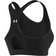 Under Armour Mid Sports Bra - Black/Metallic Silver