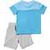 Reebok Infant Essentials S/S Set - Caribbean Teal (BK3588)