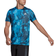 Adidas Fast Graphic T-shirt Men - Blue Rush/Black