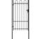 vidaXL Fence Gate Single Door with Arched Top 100x225cm