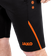 JAKO Challenge Training Shorts - Black/Neon Orange