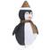 vidaXL Snow Penguin Christmas Lamp 35.4"