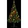 vidaXL Illuminated Green Christmas Tree 59.1"