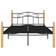 vidaXL Bed Frame Metal Solid 90cm 120x200cm