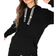 Hype Womens Drawstring Pullover Hoodie - Black