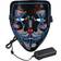 El Wire Purge LED Mask Blue