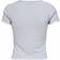 Only Emma Short Sleeves Rib Top - Halogen Blue