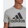 adidas Essentials Colorblock Single Jersey T-shirt - Medium Grey Heather/Black