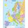 Larsen Europe Political Map for Younger Children 37 Pieces