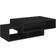 vidaXL Engineered Wood Black Coffee Table 55x105cm