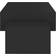 vidaXL Engineered Wood Black Soffbord 55x105cm