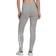 Adidas Essentials High-Waisted Logo Leggings - Medium Grey Heather/White