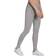 Adidas Essentials High-Waisted Logo Leggings - Medium Grey Heather/White
