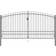 vidaXL Double Door Fence Gate with Spear Top 145742 400x248cm