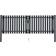 vidaXL Double Door Fence Gate 146352 306x175cm