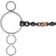 Shires Waterford 3 Ring Dutch Gag Sweet Iron