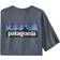 Patagonia P-6 Logo Responsibili-T-shirt - Plume Grey