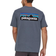 Patagonia P-6 Logo Responsibili-T-shirt - Plume Grey