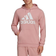 Adidas Essentials Big Logo Hoodie - Wonder Mauve/White