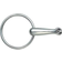 Shires Hollow Mouth Race Jointed Loose Ring Snaffle