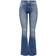 Only Blush Life Mi Flared Bootcut Jeans - Blue/Medium Blue Denim