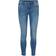 Noisy May Kimmy Cropped Normal Waist Skinny Fit Jeans - Light Blue Denim