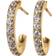 Edblad Glow Earrings - Gold/Transparent