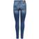 Only Forever Life Hw Skinny Fit Jeans - Blue/Medium Blue Denim